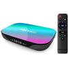 Sofobod HK1 Box TV Box Android 9.0, 4GB RAM 64GB Rom, S905X3 Quad Core 64bit Cortex-A55, GPU G31 MP2, 2.4G/5G Dual WiFi BT4.0 H.265 Decoding LAN 1000 RJ-45, HD 8K Smart TV Box