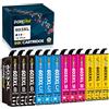 DOREINK 603XL 12 Pezzi Cartucce d'inchiostro per Epson 603 XL Compatibili con Expression Home XP-4105 XP-4100 XP-3105 XP-3100 XP-2105 XP-2100 WorkForce WF-2810 WF-2820 DWF WF-2830 WF-2835 WF-2850
