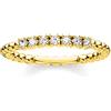 Thomas Sabo Anello da donna palline con pietre bianche TR2323-414-14-50 misura dell'anello 50/15,9