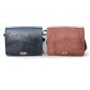 Fatto a mano Borsa da uomo in pelle cerata vintage marrone nera messenger tracolla per com...