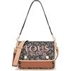 TOUS Tracolla M. Audree K Icon Multi, Borsa Donna, Multicolore, Nero, M