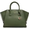 Michael Kors LG TZ Satchel, Borsa Donna, Amazon Green, Unica