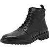 Geox U Cannaregio, Stivale alla Caviglia, Nero, 40 EU