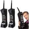 FUIPVGI 2 Pezzi Gonfiabile Palloncino Cellulare, Telefono Cellulare Gonfiabile, Giocattolo Gonfiabile Rock Star per Feste Anni '80 e '90, Stella per Feste Rock, Carnevali Musicali e Decorazioni (Nero)