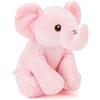 Zappi Co Elsa l'Elefante Rosa Peluche (15cm) - Morbido, Coccoloso, 100% Riciclato - Colorato Amico con la Proboscide