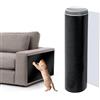xiruiubao Protezione Graffi Gatto Divano, Antigraffio Gatti Divano Pellicola PVC, Graffi Protezioni Nastro Adesivo per Mobili, Divani, Sedie, Letti, Tappeto (25cm x 300cm, Nero)