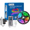 M LEDME Kit Striscia Led 12V 24W SMD 5050 5 metri x IP20 con telecomando RGB M LEDME
