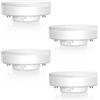 Caldarax Faretto LED GX53 7W, Non Dimmerabile, Bianco Caldo 2700K, Equivalente a Lampada Alogena 50W, Luce LED GX53 per Armadi, 180°, AC 220V, 650LM, Confezione da 4
