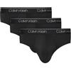 Calvin Klein Boxer sportivi da uomo Calvin Klein Hip Brief Micro Stretch 3P - Nero