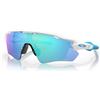 Oakley Occhiali Oakley Radar ev path bianco lucido lente prizm sapphire