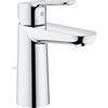 Grohe BauEdge rubinetto lavabo M-Size funzione ES, 23759000, M-Size BauEdge cromo [Rubinetteria Bagno > Rubinetteria Lavabo]