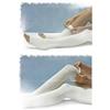 Nova Medical 2000 COMPRESSO FIX SENZA AUTOREGGENTE PUNTA APERTA BIANCO XL