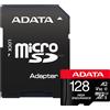 Adata 128GB Scheda SDXC Adata High Endurance Classe 10 UHS-I Nero [AUSDX128GUI3V30SHA2-RA1]