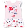 Chicco, Vestito con Maniche Corte, Bimba 0-24, 12 Mesi, Rosa (196)