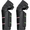 rockible Ginocchiere per moto, ghette per gambe antivento per moto, protezioni per ginocchiere, copri leggings caldi, Riflettore in pelle PU