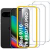iVoler 3 Pezzi Pellicola Vetro Temperato Compatibile con Google Pixel 10 / Pixel 10 Pro/Pixel 9 / Pixel 9 Pro 6.3 pollici, Con Strumenti di Installazione, Durezza 9H, HD, Anti Graffio, Senza Bolle