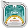 Almo nature dog daily pollo, prosciutto e formaggio 100gr