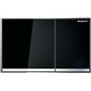 GEBERIT SIGMA60 PLACCA DI COMANDO TASTI COLORE NERO TELAIO FINITURA CROMO Codice: 115.640.SJ.1