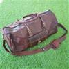 Fatto a mano Borsone uomo vera pelle 22" grande vintage viaggio palestra weekend notte