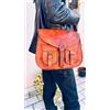 fatto a mano Borsa a tracolla messenger in vera pelle morbida di alta qualità edizione lim...