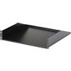 StarTech.com Ripiano Rack 19 2U, Mensola universale per rack dati e armadi rack da 19 pollici, Acciaio resistente, Scaffale Rack shelf a sbalzo, Capacità 56kg, Profondità 46 cm (CABSHELFHD)