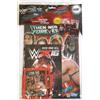Topps WWE Then Now Forever Album Vuoto + 5 Bustine Figurine Wrestling Topps