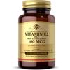 Solgar Vitamina K2 di origine naturale (mk-7) 100 mcg 50 Capsule Vegetali