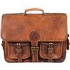 Fatto a mano Borsa a tracolla da uomo in pelle 1970 borsa a mano casual business tote mess...