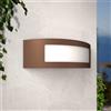 Applique Corten da Parete E27 IP54 da Esterno - Serie ARC