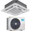 CLIMATIZZATORE CASSETTA 12000 MIDEA Power R-32 DC INVERTER A++A+ WI FI READY LINEA 2024 GRIGLIA BREEZELESS+