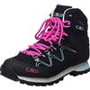 CMP ATHUNIS MID WMN TREKKING SHOES WP, Scarpe da Trekking Donna, Antracite-Acqua, 41 EU