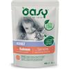 Oasy adult salmone bocconcini in busta 85gr