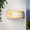 Applique Legno E27 IP54 da Esterno Antiabbagliamento - Serie SHELL