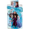 Jerry Fabrics JFabrics Disney Ariel La piccola sirenetta - Biancheria da letto - Copripiumino in cotone per letto singolo 140 x 200 + 65 x 65 cm