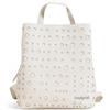 Desigual Accessories-Zaino in Poliuretano, Misura Media, PU Back Pack Medium Donna, Bianco, Einheitsgröße