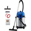 Nilfisk 18451553 Multi II 30 T VSC Aspirapolvere a Secco e a Umido, in Acciaio Inox, 30L