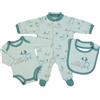 Fs - Baby SET NEONATO REGALO NASCITA 3 PEZZI - ALCE