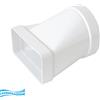EDIL PLAST SRL Giunto da tubo tondo 125Ø a 150×70mm - CGO157B