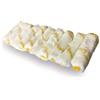 KIBROS Confezione da 10 manicotti mini rotoli a righe gialla | poliammide 100 mm | Pittura radiatori superfici piatte cover barche | Kibros 4KIT741c