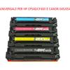 Toner universale per HP CF540A 203A CF400A 201A CANON 054 nero 1400pag.