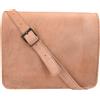 fatto a mano 1981 Valigetta in pelle business laptop attaccare messenger portafoglio borsa...