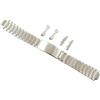 Morellato Cinturino acciaio bracciale per orologio ansa curva e dritta 18mm chiusura deployante. Morellato