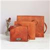 Fatto a mano Valigetta porta laptop marrone messenger nuova pelle uomo tracolla tutti i te...