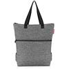Reisenthel LJ7052 COOLER-BACKPACK TWIST SILVER Borsa sportiva Donna TWIST SILVER Taglia Unica