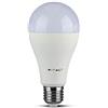 V-TAC 6x Lampadine LED V-Tac VT-2017 E27 17W Opaca (1521 lumen equivalenti a 100W) Forma: Goccia A65 Bianco Naturale 4000K - Fascio Luminoso 200° + Sdoppiatore Omaggio