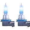 OSRAM COOL BLUE® INTENSE H11, +100% di luminosità in più, fino a 5.000 K, lampada frontale alogena, aspetto LED, scatola pieghevole sospesa (2 lampade)