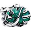 Feitery Foglia Verde Viaggi e Animali Charm Oro Ciondoli Libellule Bracciale Compatibile Regalo
