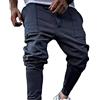 WOXIHUAN Pantaloni Cavallo Basso Uomo Pantaloni Sportivi Uomo Cotone Pantaloni da Uomo da Jogging Larghi Pantaloni Sportivi in Vita Elasticizzata Pantaloni Fitness Tuta Elastica Lunghi Tinta Unita Traspirante