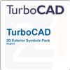 TurboCAD 3D Exterior Symbols Pack, English