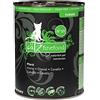 catz finefood Purrrrr Cavallo Monoprotein cibo umido per gatti N° 123, per gatti sensibili alla nutrizione, 70% carne, 6 barattoli da 400 g